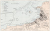 PAPEETE. French Polynesia. WW2 ROYAL NAVY INTELLIGENCE MAP 1943 old