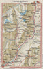 FIUME ADDA. Tirano Bormio Grosotto. Via Stelvio. Vintage map plan. Italy 1948