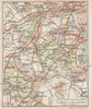 SW LONDON. Richmond Barnes Kingston Chiswick Wimbledon Kew Bushy Park 1927 map
