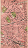 LONDON NW. Queen's Park Kilburn Brondesbury Westbourne Park 1927 old map