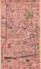 LONDON E. Dalston Whitechapel Haggerston Bethnal Green London Fields 1927 map