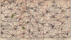 ARRAS & BAPAUME ROAD. Vaulx Croisilles Quéant Bucquoy. Pas-de-Calais 1920 map