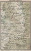 SAAS FEE. Vintage map plan. Macugnaga. Switzerland 1930 old vintage chart