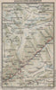 EGGISHORN-MÜNSTER-GESCHINEN. Ernen Fiesch Bellwald. Switzerland 1930 old map