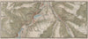 ST MORITZ & PONTRESINA ENVIRONS.Celerina/Schlarigna Silvaplana Champfer 1930 map