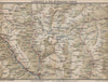 LUKMANIER & SAN BERNARDINO PASSES. Olivoire Biasca Mesocco Nava Ticino 1930 map
