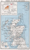 SCOTLAND. Index map. Vintage map plan 1967 old vintage chart