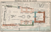 LOUVRE. Showing historical development 1578-1878. Vintage map plan. Paris 1927