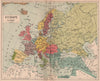 EUROPE IN 1815. Austria-Hungary. German Confederation. Ottoman Empire 1910 map