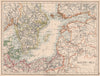 BALTIC SEA. Sweden Prussia Denmark Livonia Courland Finland. JOHNSTON 1906 map