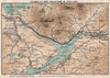 DALMALLY, BEN CRUACHAN & LOCH AWE. Vintage map. Scotland. STANFORD 1905