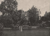 Defoe's house at Mitcham. London 1896 old antique vintage print picture