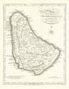 'A Map of the Island of Barbadoes', by Bryan EDWARDS. BARBADOS. West Indies 1794