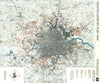 GREATER LONDON. Population change up/down 1921-1938. ABERCROMBIE 1944 old map