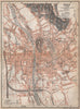 GRAZ (GRATZ) town city plan stadtplan. Austria Österreich karte 1896 old map