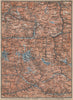 HOHE TAUERN Kitzbuhel Bad Gastein Lienz Berchtesgaden Grossglockner 1905 map