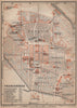 FRANTISKOVY LAZNE (FRANZENSBAD)  town city plan mesta. Czech Republic 1905 map