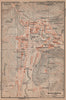 MARIANSKE LAZNE (MARIENBAD) town city plan mesta. Czech Republic mapa 1905