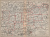 AUSTRIA. Austrian Empire. Index map karte. BAEDEKER 1905 old antique chart