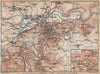 KARLOVY VARY (CARLSBAD KARLSBAD) environs Brezova Stara Role Czech Rep 1929 map