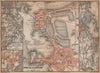 LA RANCE. ST MALO, ST SERVAN & DINAN town city plans. Ille-et-Vilaine 1899 map