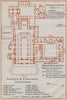 Archbasilica St John Lateran Arcibasilica Papale San Giovanni Laterano 1909 map