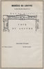 MUSÉES DU LOUVRE; SECOND ÉTAGE Second floor plan. Paris carte 1910 old map