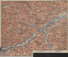 ACHENSEE environs/umgebung. Unterinntal Rattenberg Innsbruck Karwendel 1914 map