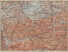 CHIEMSEE, CHIEMGAU & environs. Kufstein Traunstein Lofer Kössen karte 1914 map