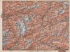 ST GOTTHARD area. Andermatt Engelberg Silenen Gadmen Ulrichen Disentis 1889 map