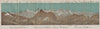 PANORAMA from/vom FAULHORN. Berner Oberland. Bernese Oberland 1889 old map