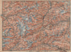 ST GOTTHARD area. Andermatt Engelberg Silenen Gadmen Ulrichen Disentis 1893 map