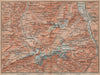ENGELBERG ENVIRONS. Uri/Urner Alps Titlis Blackenstock Sarnen Altorf 1893 map