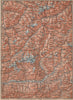 ENGADINE/VAL TELLINA. Davos Arosa Sils Bormio Livigno Sondrio Chur 1893 map