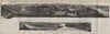 PANORAMA from/von RIGIKULM 1800m. Küssnacht. Switzerland Schweiz 1897 old map