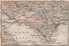 PALLANZA ENVIRONS. Verbania. Intra Unchio. Italy mappa. BAEDEKER 1897 old