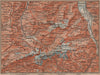 ENGELBERG ENVIRONS. Uri/Urner Alps Titlis Blackenstock Sarnen Altorf 1899 map