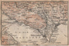 PALLANZA ENVIRONS. Verbania. Intra Unchio. Italy mappa. BAEDEKER 1899 old