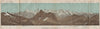 PANORAMA from/vom FAULHORN. Berner Oberland. Bernese Oberland 1901 old map