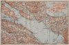 LAKE CONSTANCE inset LINDAU. Konstanz St Gallen Bregenz. Topo-map 1905 old