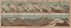 GORNERGRAT PANORAMA. Zermatt Monte Rosa Breithorn Matterhorn Mischabel 1905 map
