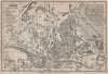 COIRE / CHUR. Chur. town city stadtplan. Switzerland Suisse Schweiz 1905 map