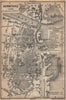 CONSTANCE / KONSTANZ. town city stadt plan. Germany karte. BAEDEKER 1907 map