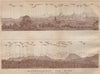 PANORAMA vom/from BERN/Berne. Blumisalp Eiger Jungfrau Gletscherhorn 1907 map