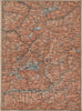 ENGADINE/VAL TELLINA. Davos Arosa Sils Bormio Livigno Sondrio Chur 1907 map