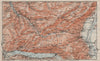 THUR VALLEY.Säntis Toggenburg Wildhaus Alt St Johann Unterwasser Grabs 1909 map