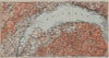 LAKE GENEVA/LAC LÉMAN. St Cergue Chatel St Jean d'Aulph Lausanne Evian 1909 map