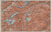GRIES PASS & NW TICINO ALPS. Val Bedretto Airolo Basodino Ofenhorn 1909 map