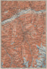 SIERRE & VAL D'ANNIVIERS. Crans-Montana Grimentz Leukle Weisshorn 1909 old map