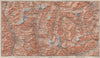 SPLÜGEN-BONDO. Madesimo San Bernardino Mesocco Tambohorn Surettahorn 1909 map